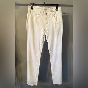 Style & Co White Curvy Bootcut Jeans